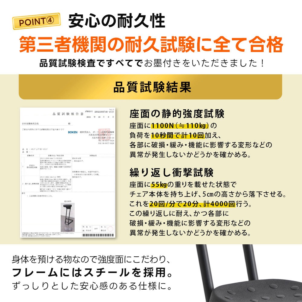 スタンディングチェア 楽天 商品ページ 商品画像 10